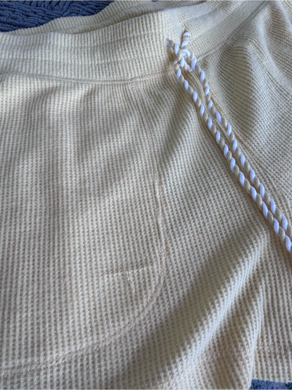 Butter Yellow Waffle Knit PJ set - Picture 3 of 4